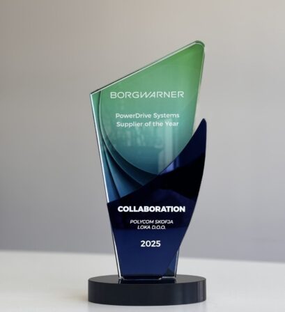 Dobavitelj leta za naše sodelovanje z našim strateškim partnerjem BorgWarner-jem